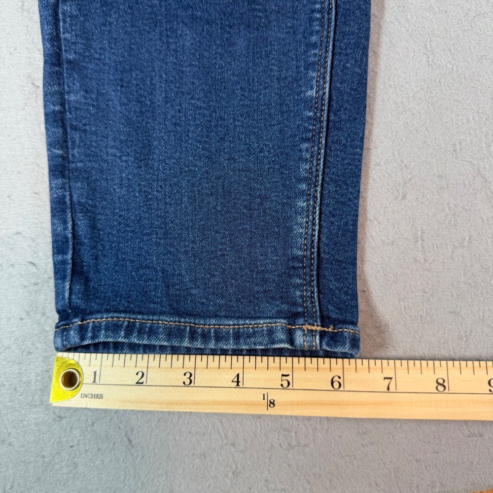 American Eagle Mom Jeans Womens 8R High Rise Medium Wash Stretch‎ Denim - Picture 8 of 11